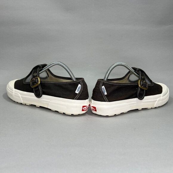 Vans Shoes Women's Size 10 Gray Canvas Slip On Platform Athletic Casual Sneakers - Picture 7 of 13